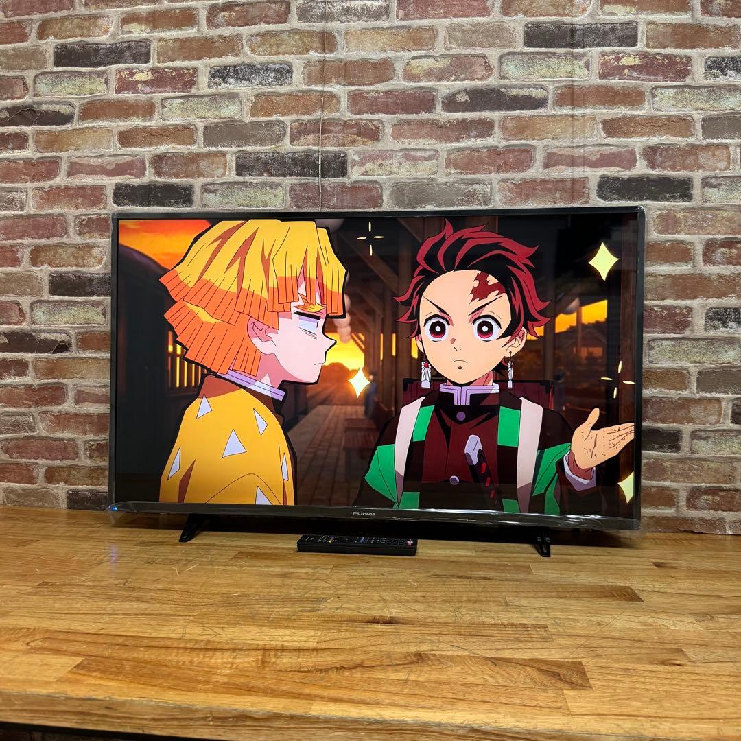 フナイ 43V型 4K 液晶テレビ FL-43U3020 裏番組録画対応 HDR