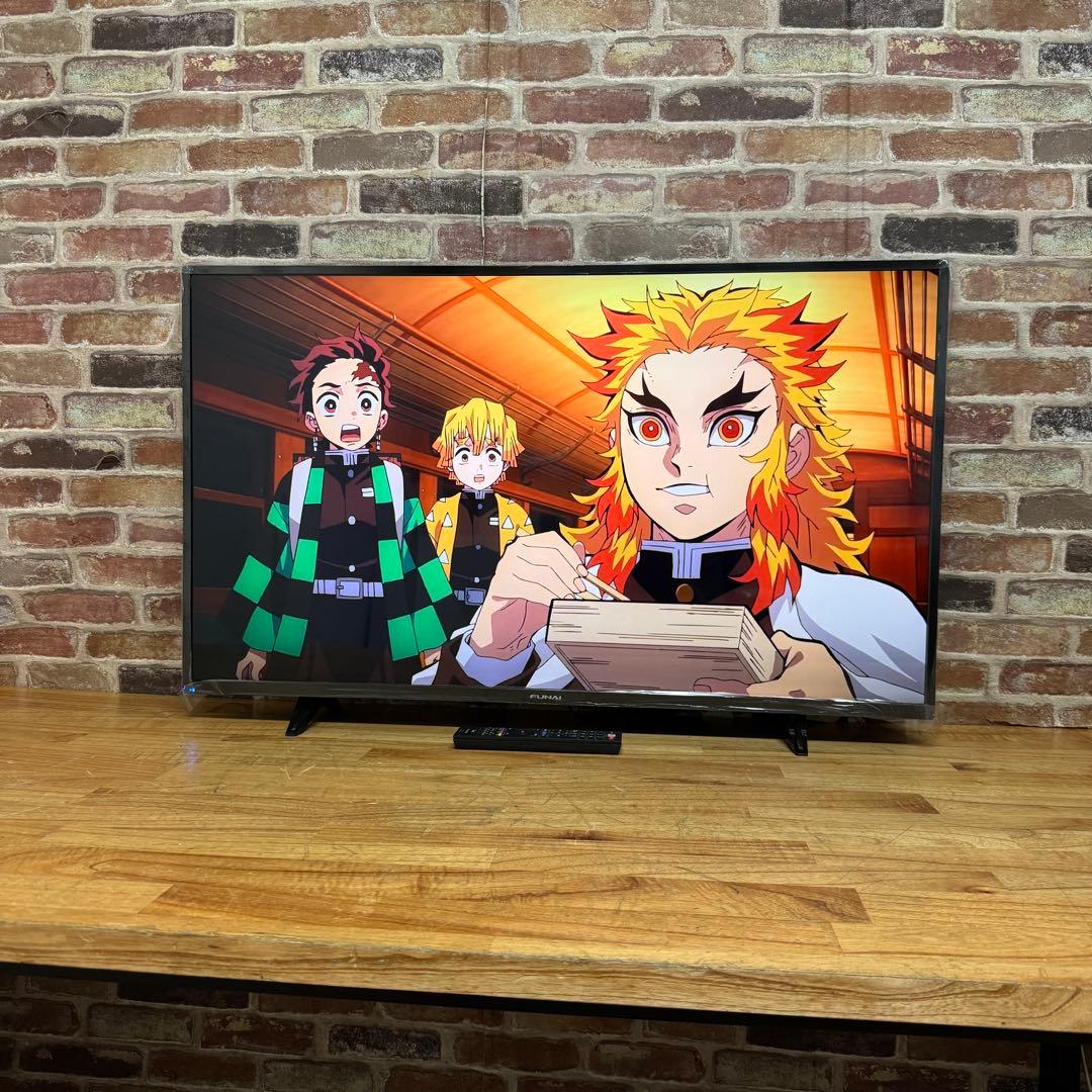 フナイ 43V型 4K 液晶テレビ FL-43U3020 裏番組録画対応 HDR