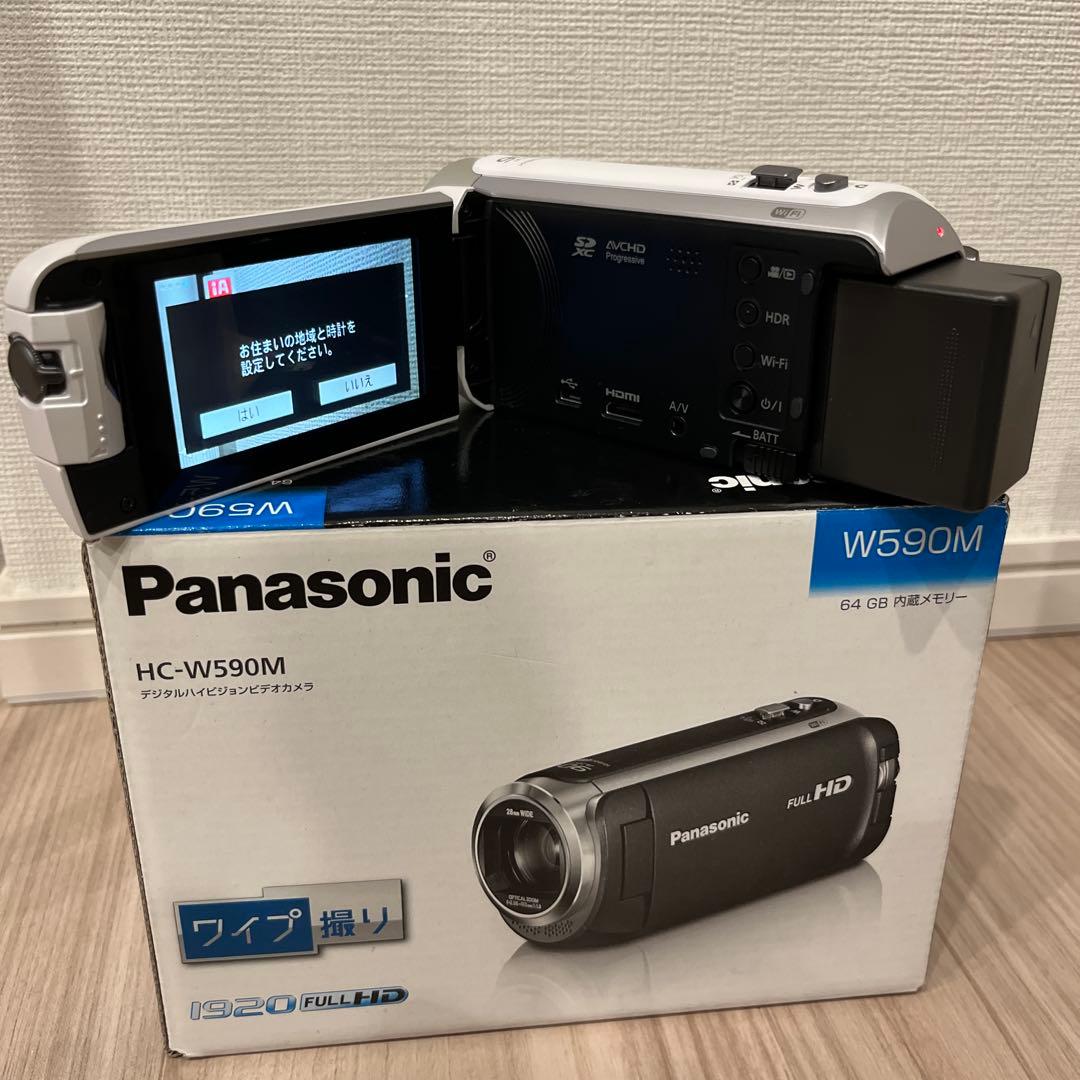 Panasonic HC-W590M ビデオカメラ 64GB