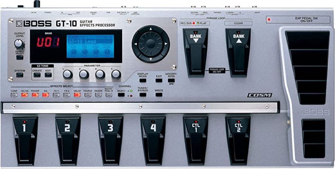 BOSS GT-10（マルチエフェクター）