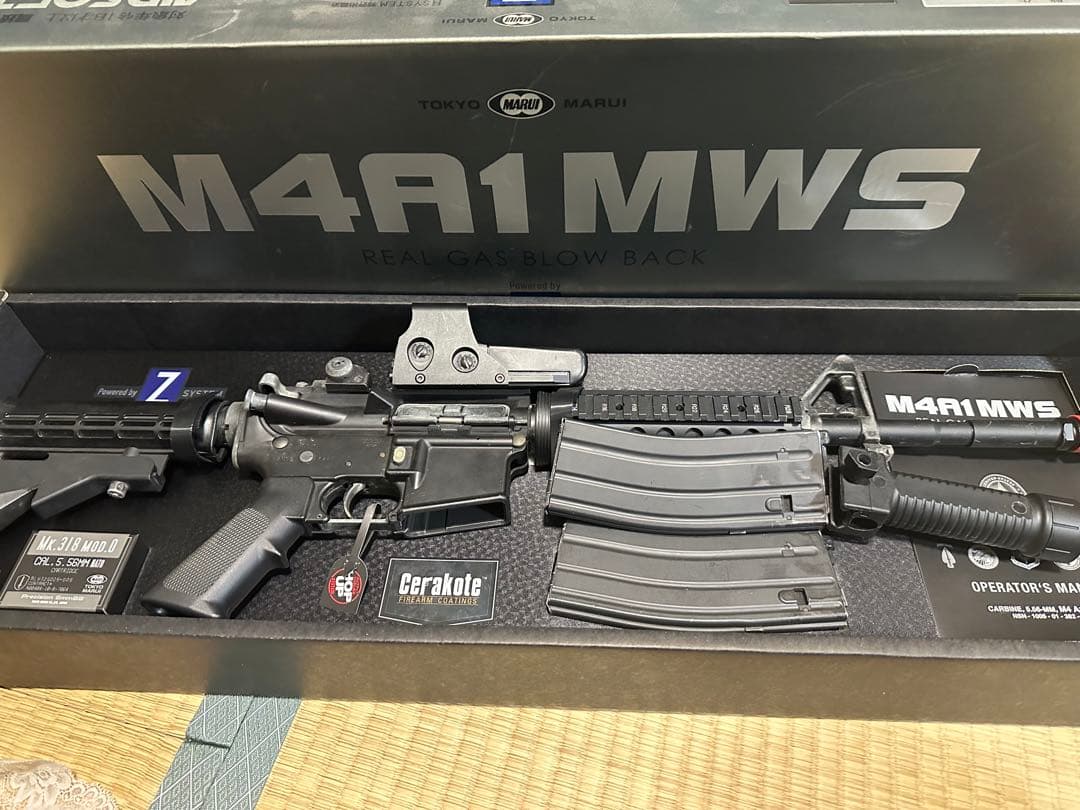 【Heo⠀】東京マルイ M4A1 MWS ガスブローバック