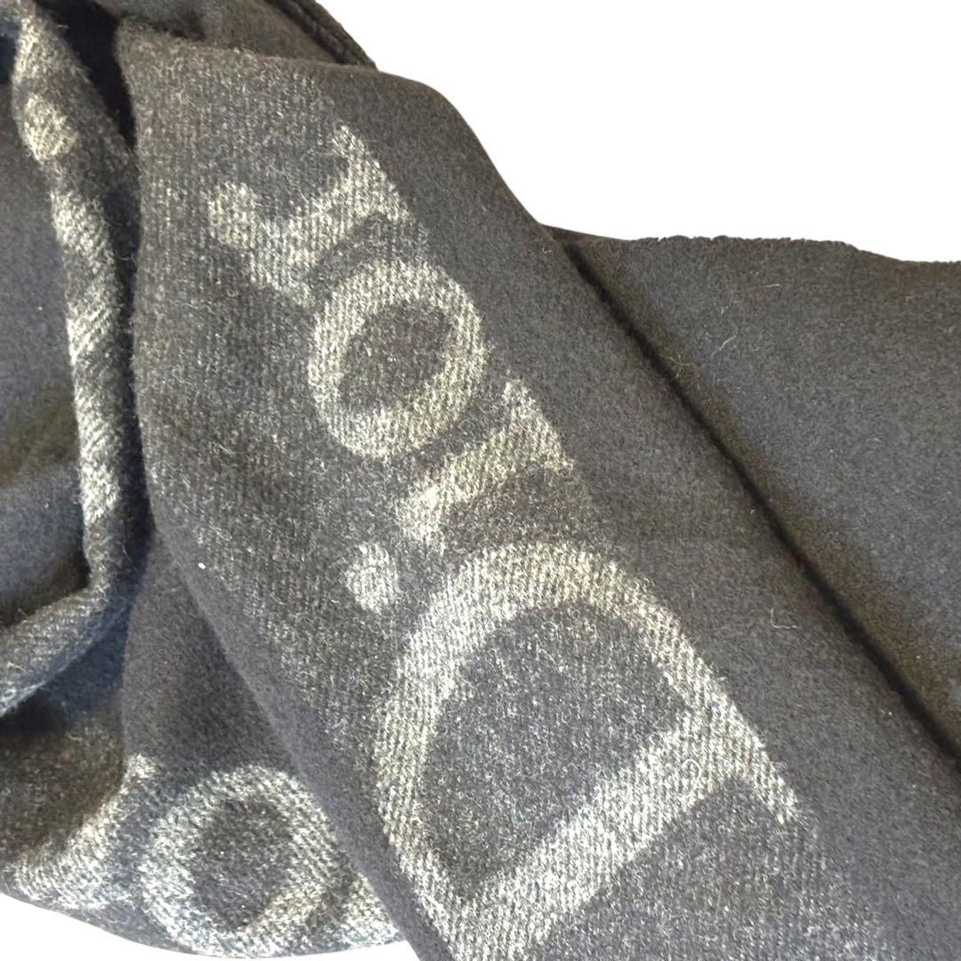 Christian Dior ディオールマフラー　カシミヤ メリノウールマフラー