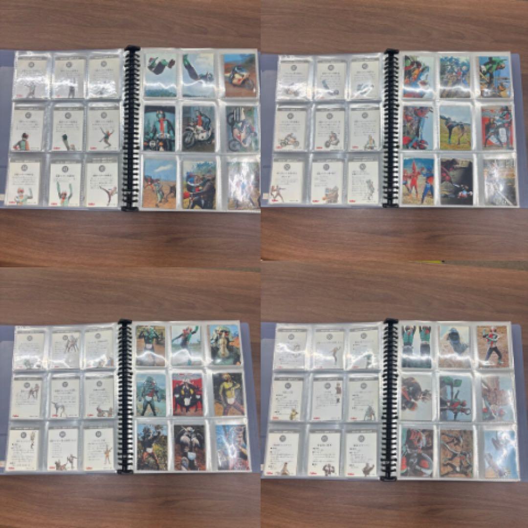 昭和レトロ 旧カルビー 仮面ライダーカード 連番 ラッキーカード