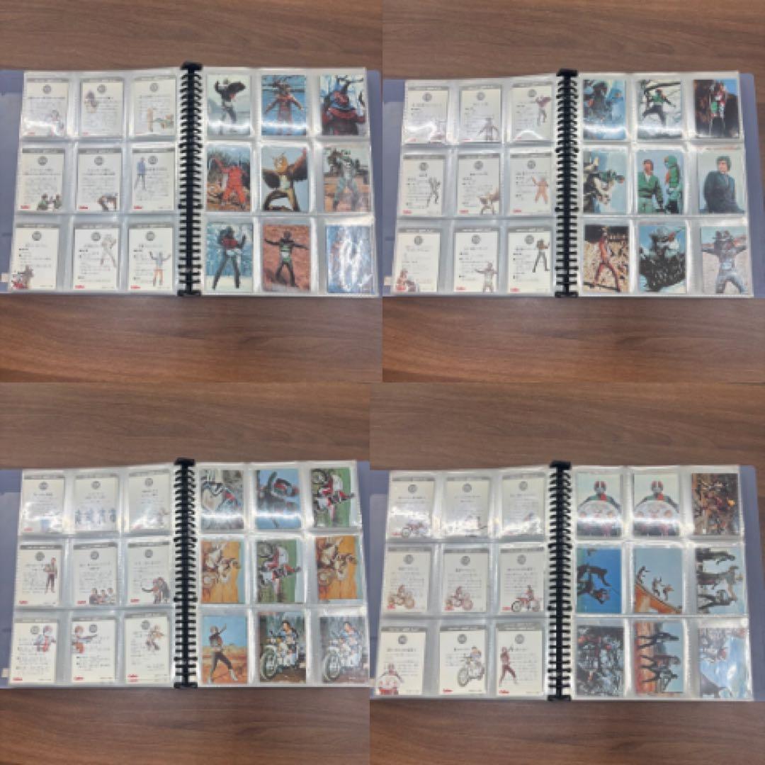 昭和レトロ 旧カルビー 仮面ライダーカード 連番 ラッキーカード