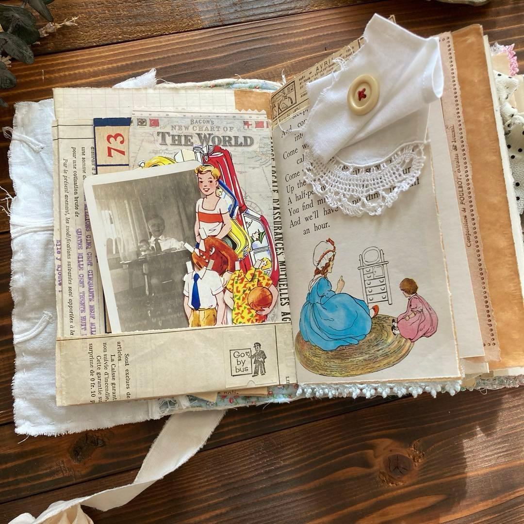 junkjournal ジャンクジャーナル雑記帳　エフェメラセット