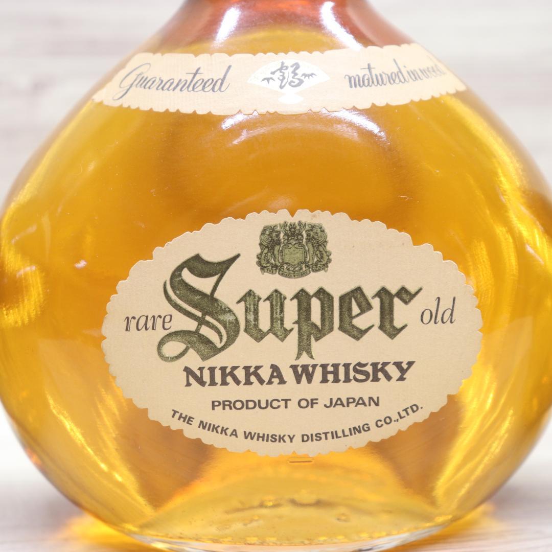 ◆未開栓 4本 スーパーニッカレアオールド  SR まとめ