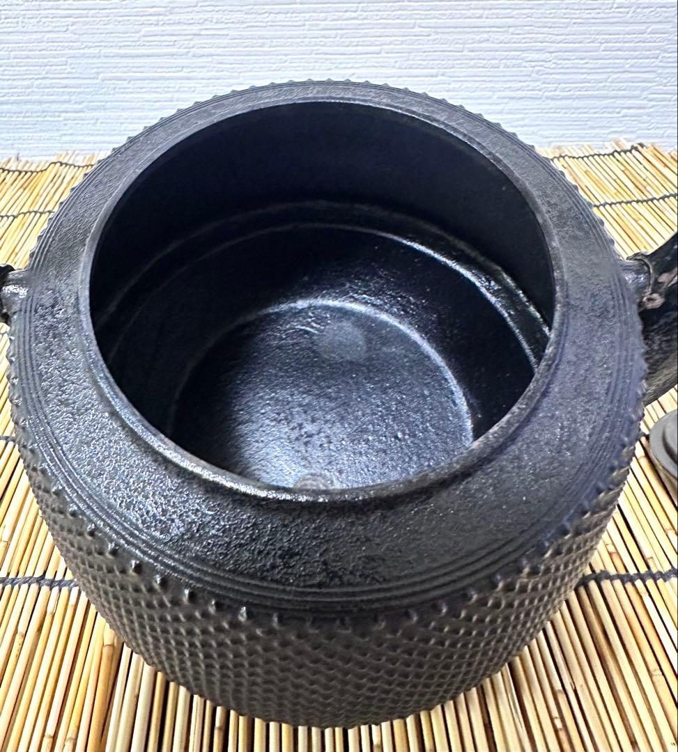 未使用、長期保管品　南部伝統工芸士 及川寛治作真作保証　九重形１５型アラレ