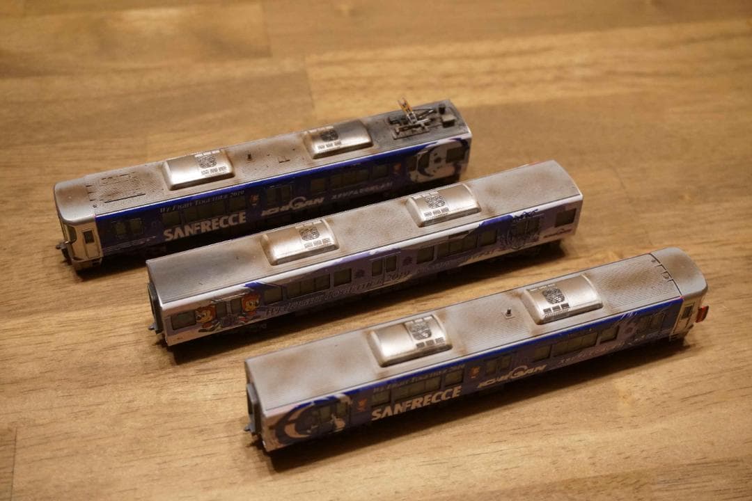 KATO　227系 サンフレッチェ広島ラッピング2019仕様　3両編成セット