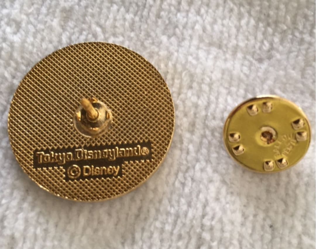 【未使用】東京ディズニーランド10周年記念ピンバッジ　非売品　期間限定