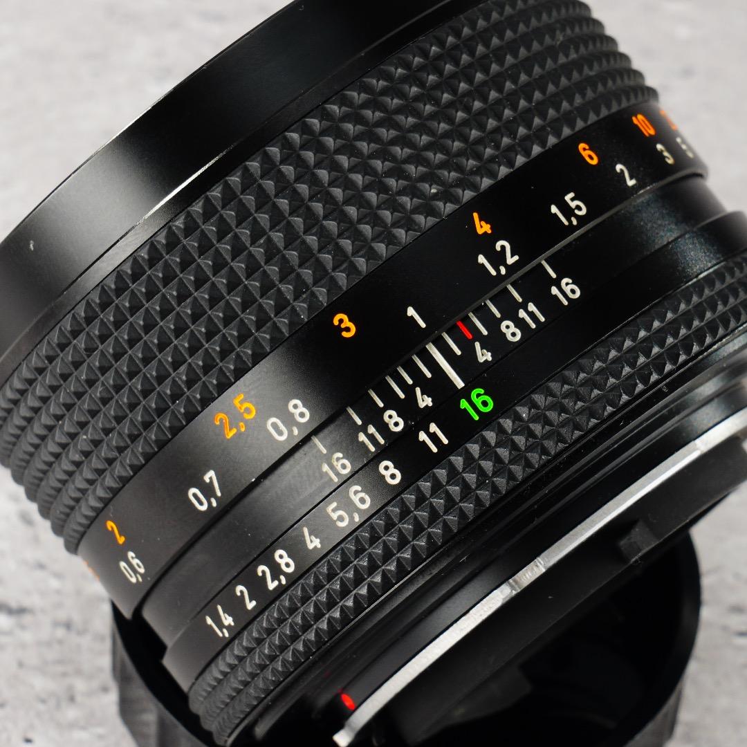 アダプターCarl Zeiss Planar 50mm F1.4 MMJ 762