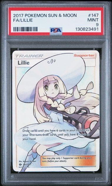 帽子リーリエ Lillie PSA 9 英語版