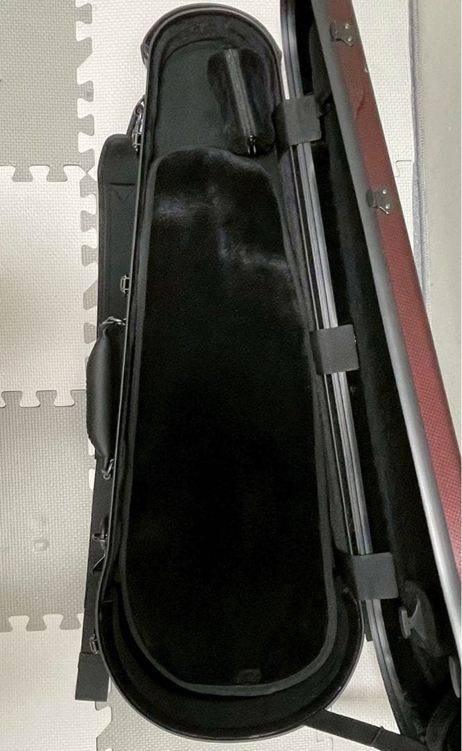 カーボンマック　ビオラケース　カラーワインレッド