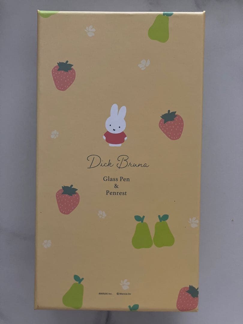 ミッフィー ガラスペン ペンレスト ボックスセット 郵便局限定