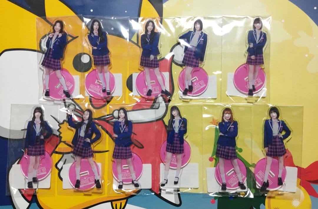 ME:I ミーアイ メンバー全員 アクリルスタンド 制服ver 11人セット