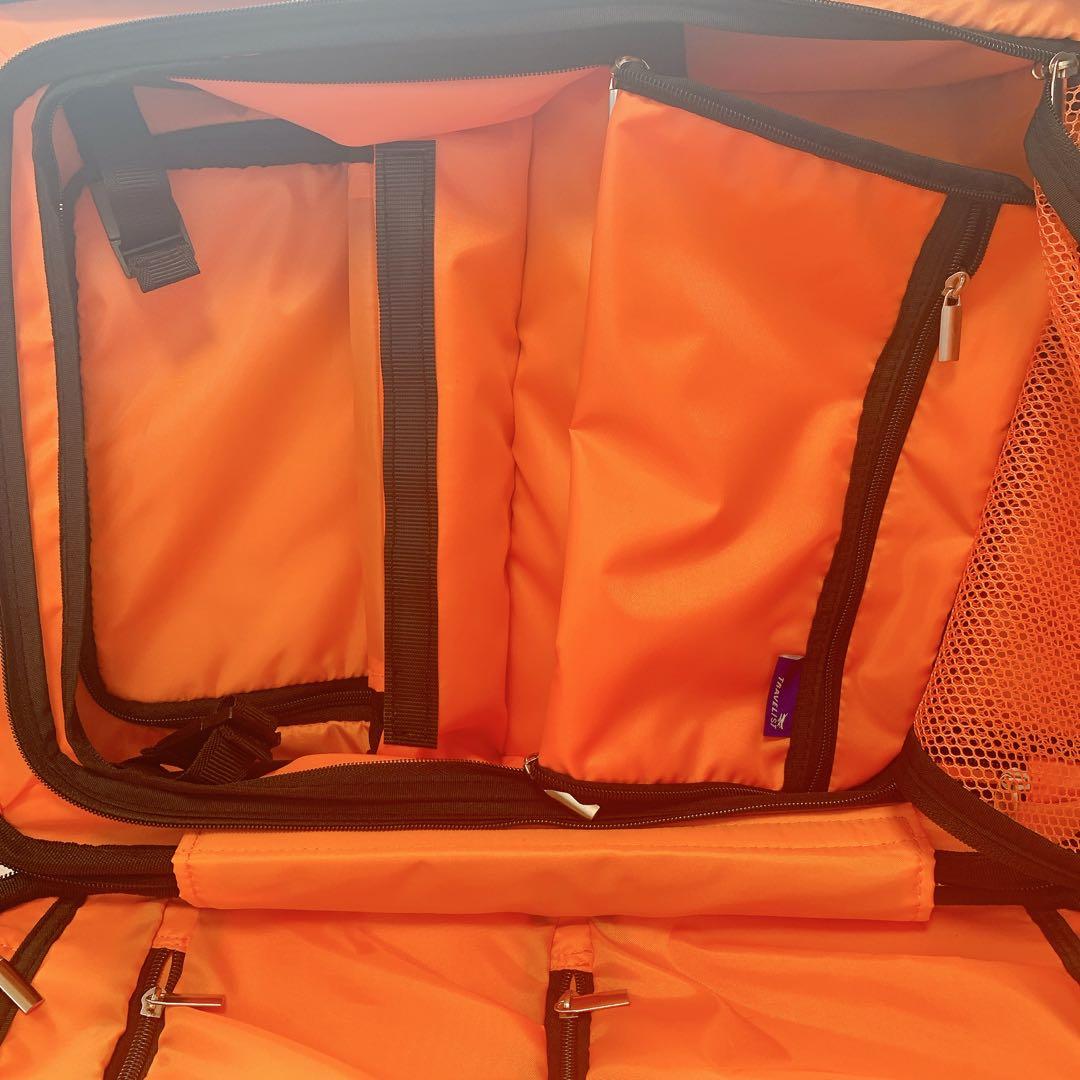 トラベリスト スーツケース フロントオープン　拡張機能あり　35L （43L)