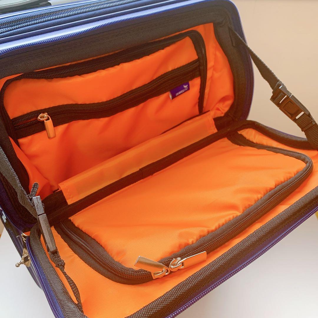 トラベリスト スーツケース フロントオープン　拡張機能あり　35L （43L)