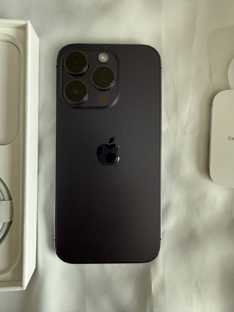 【限定値下げ】iPhone 14 Pro 256gb ディープパープル