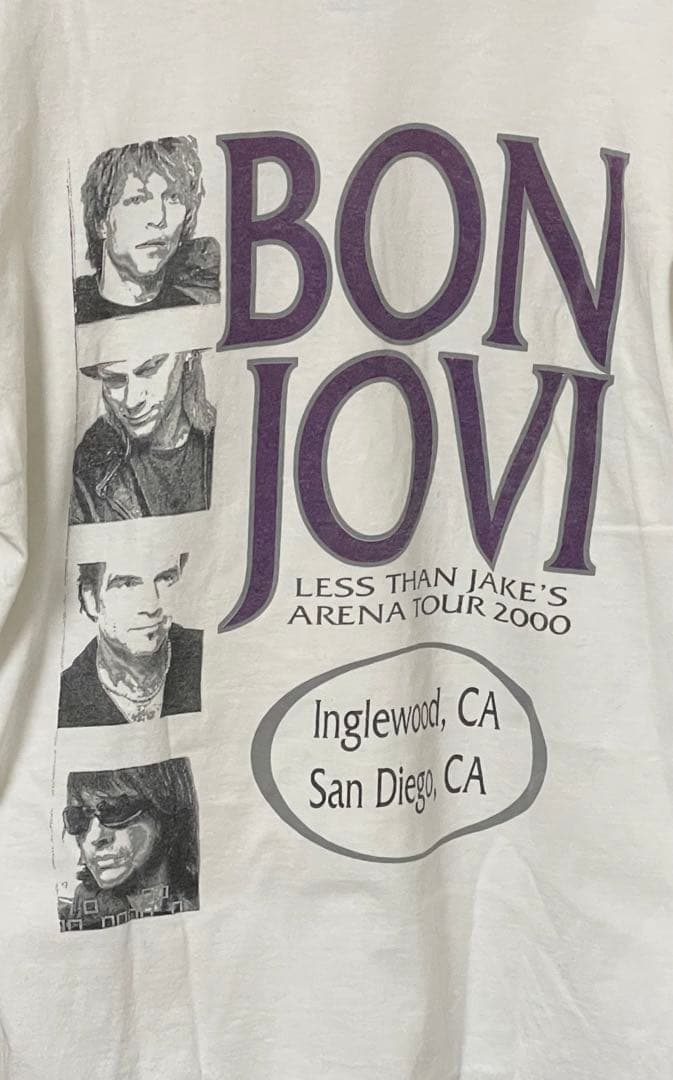 レア　入手困難　ボンジョヴィ　ヴィンテージ　ロングT!