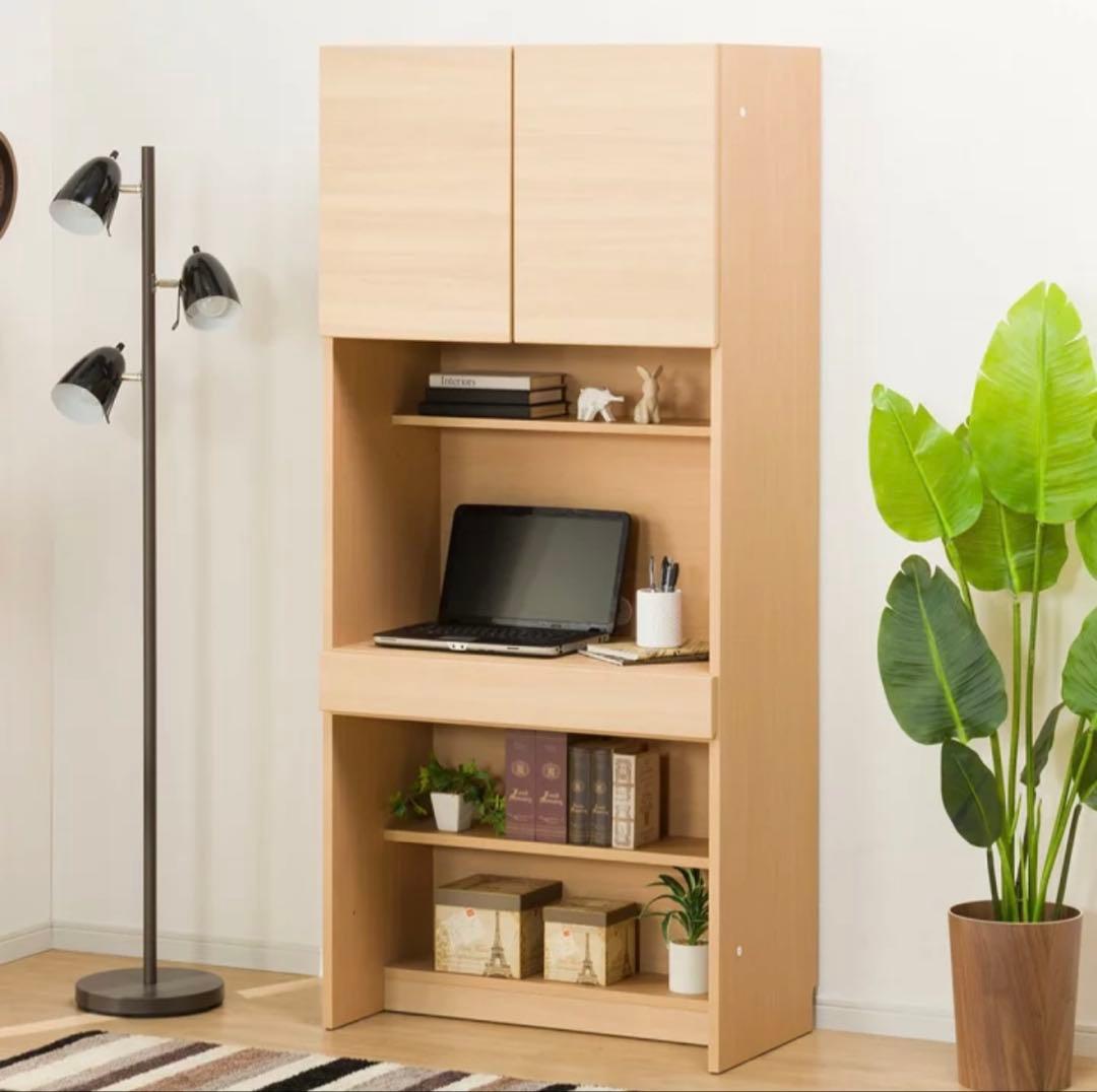 8/26までの出品！　美品　ニトリ　壁面ユニットデスク　Nウォーレン　ナチュラル