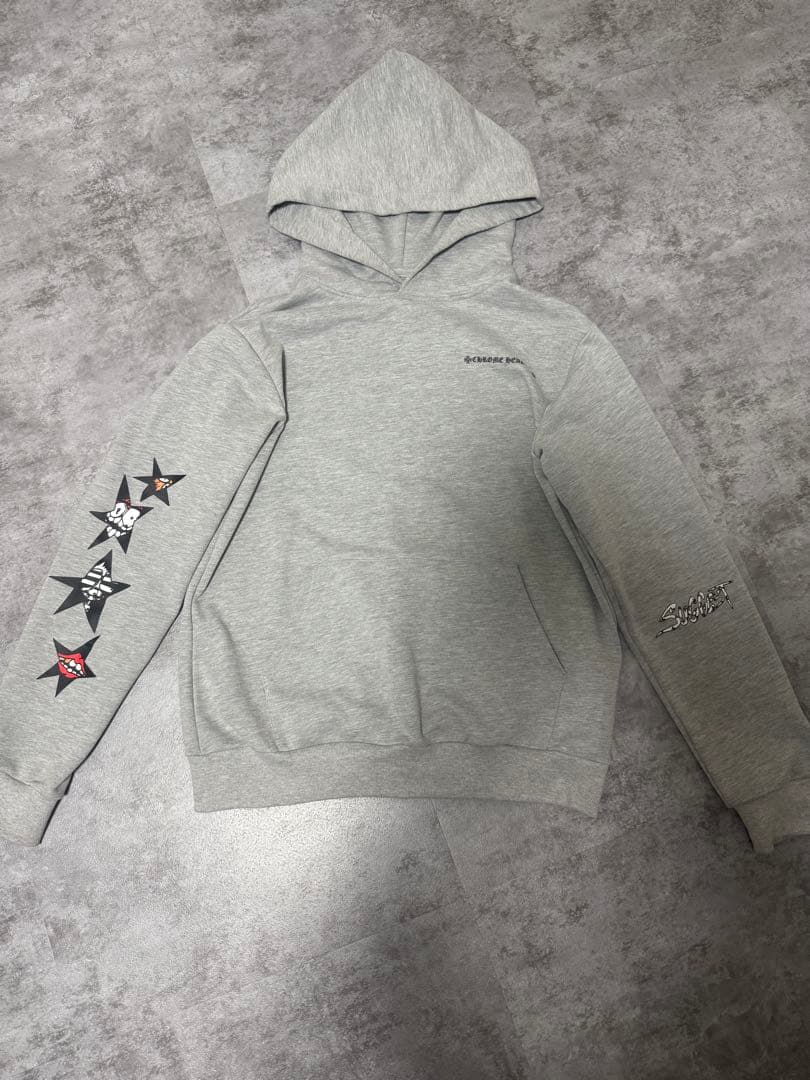 CHROME HEARTS グレー パーカー