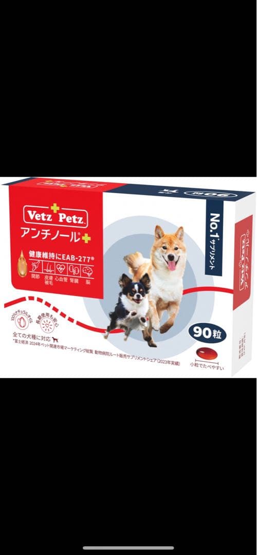 ルース様　Vetz Petz アンチノール 90粒