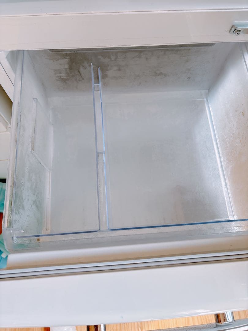 値下げ！e angle 冷蔵庫　冷凍庫　2ドア　右開き　ホワイト