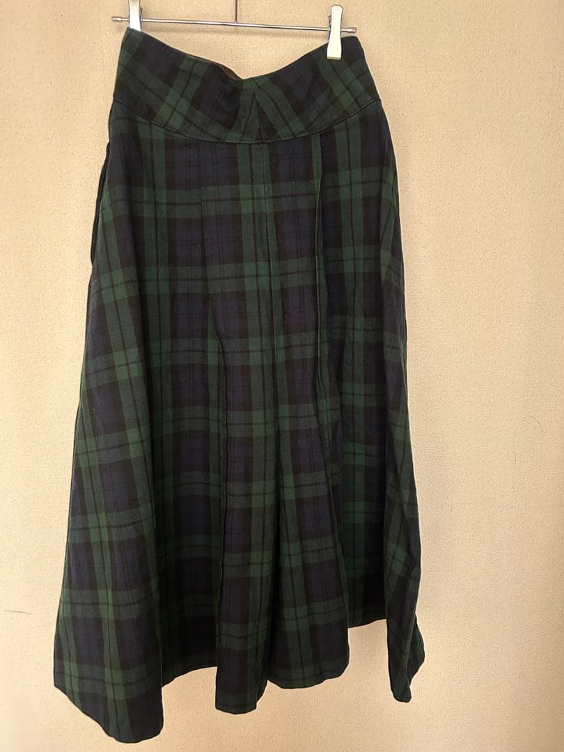 美品　KAPITAL ブラックウォッチ　変形キュロットパンツ　サイズ1