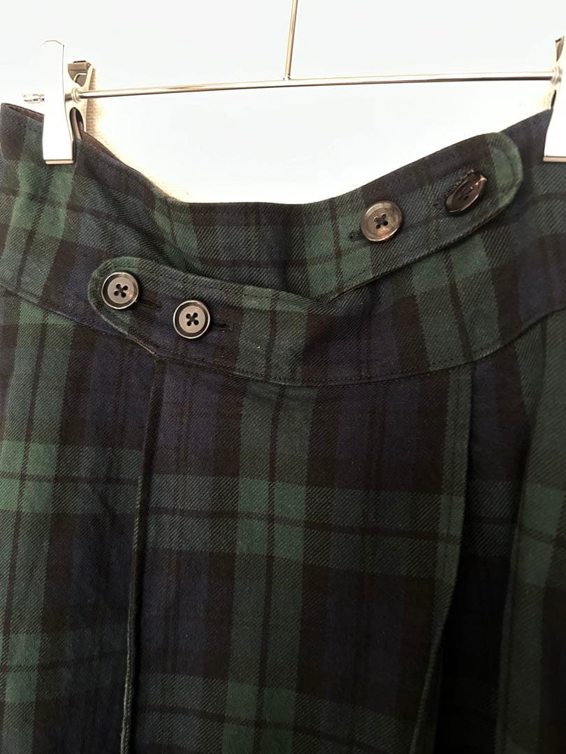 美品　KAPITAL ブラックウォッチ　変形キュロットパンツ　サイズ1