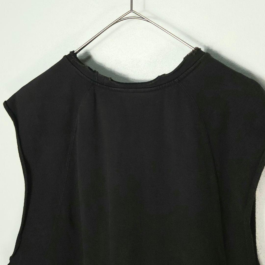 トップス ANCELLM 24SS SLEEVELESS AGING T-SHIRT