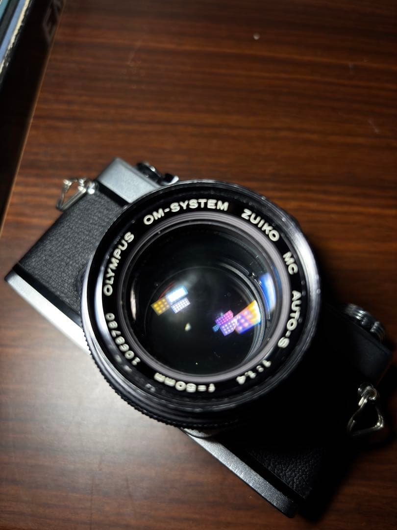 OLYMPUS OM1 zuiko auto-s 50mm f1.4 美品完動品