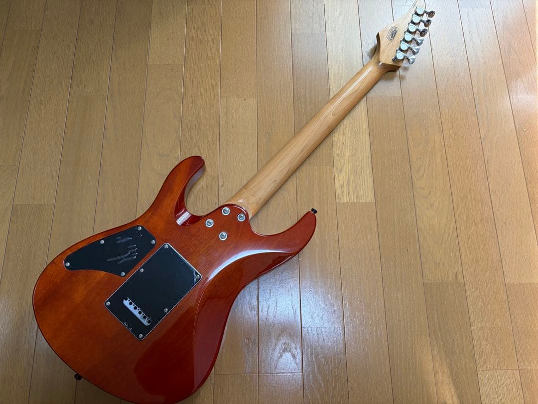 eart エレキギター 虎目トップ ステンレスフレット suhrタイプ