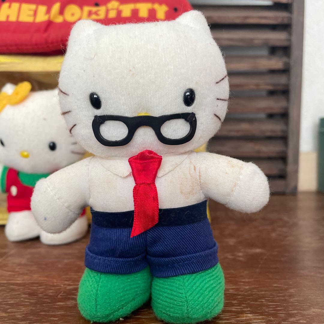 1997年　ハローキティ　いちごハウス　ぬいぐるみ　マスコット　レトロ　当時物