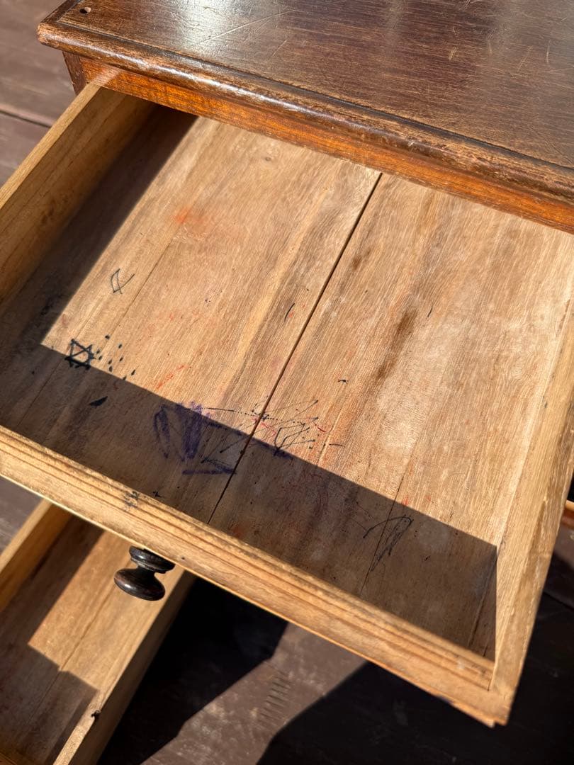 黒柿 古民具　時代物　小箪笥 ヴィンテージ 昭和レトロ　レトロ　アンティーク