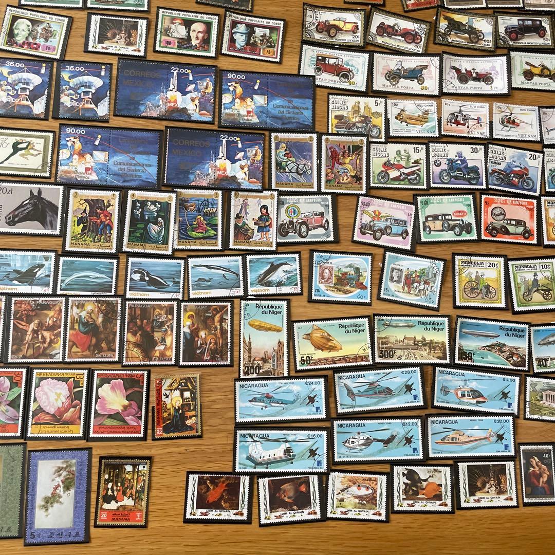 世界の古切手 海外古切手 ヴィンテージ コレクション 希少レアおしゃれ約409枚