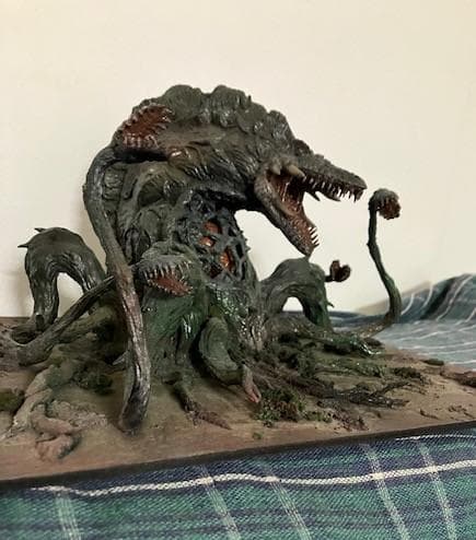 ★ビオランテ 青島文化教材社 ジオラマ仕様 塗装済み完成品★