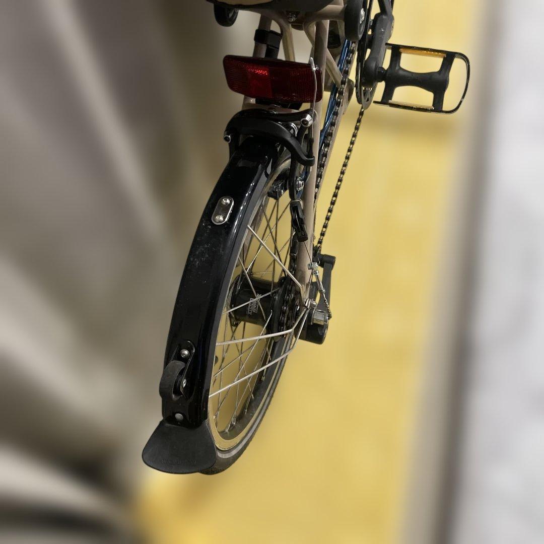 BROMPTON 2024年製Cライン6速折たたみ自転車 ベージュ16インチ