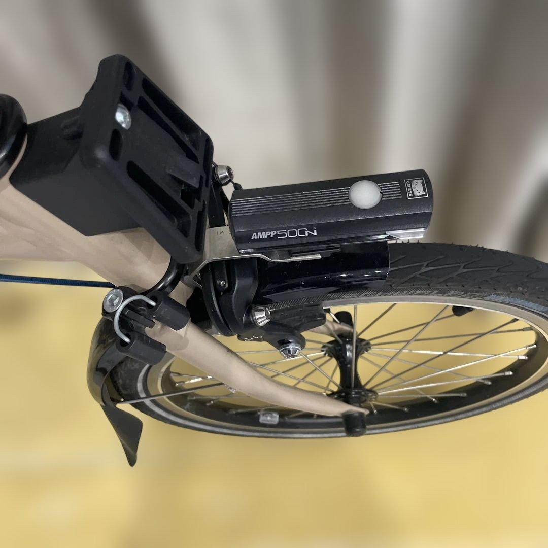 BROMPTON 2024年製Cライン6速折たたみ自転車 ベージュ16インチ