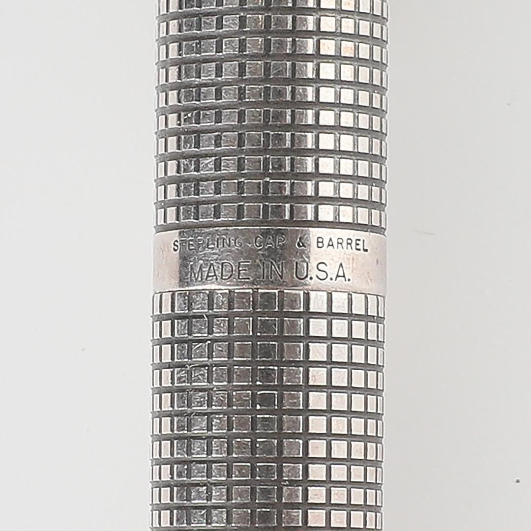 【純正箱付属】PARKER75シズレ 万年筆 スターリングシルバー