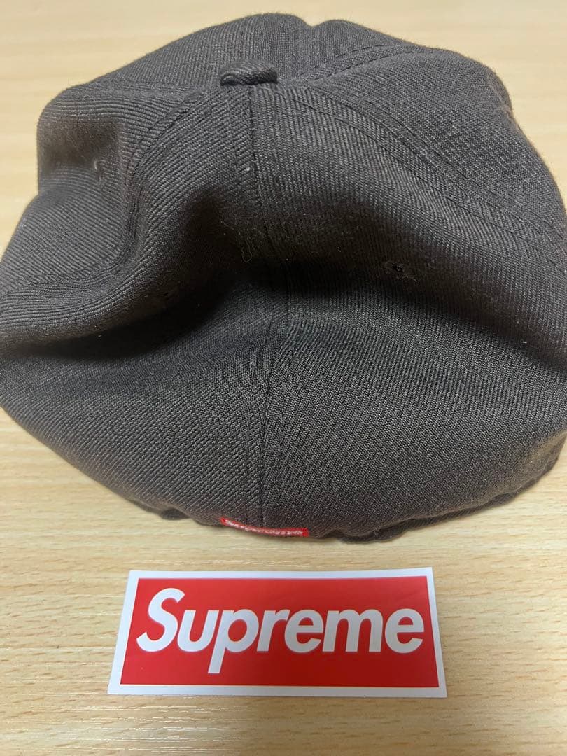 Supreme S Logo New Era sロゴ ツノ キャップ ブラウン