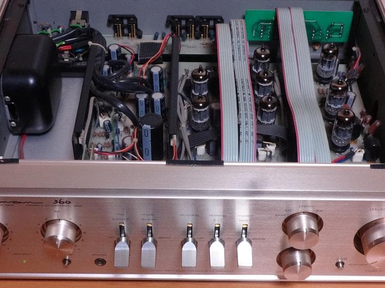 は*ん様 LUXMAN CL-360真空管コントロールアンプ 美品 完動品 19