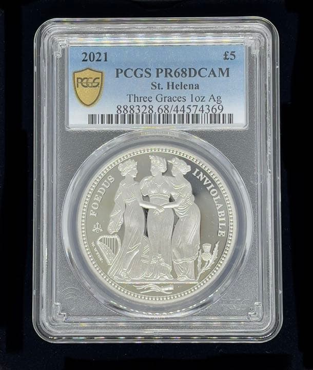 【特別復刻版】スリーグレイセス 銀貨 5ポンド スリーグレーセス 