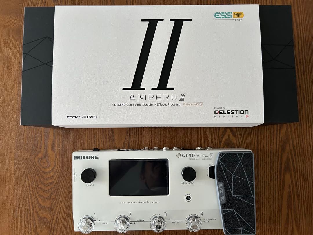 【美品】HOTONE / AMPERO II マルチエフェクトプロセッサー