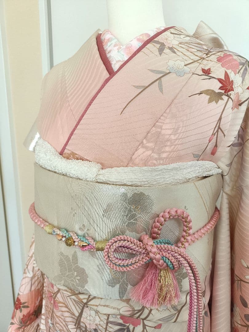 正絹振袖　フルセット　長襦袢付き　成人式　卒業式