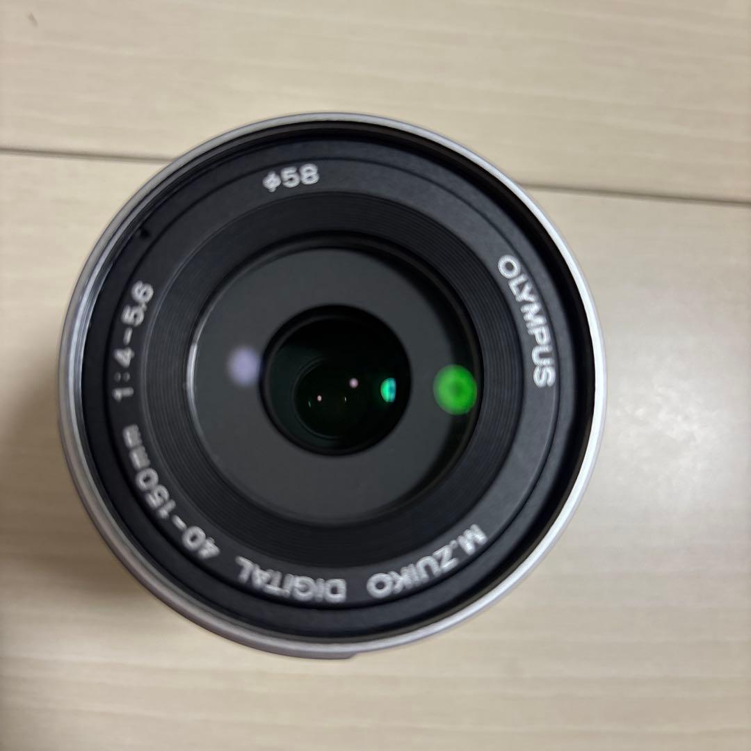 OLYMPUS 望遠ズームレンズ40-150mm F4.0-5.6 R シルバー