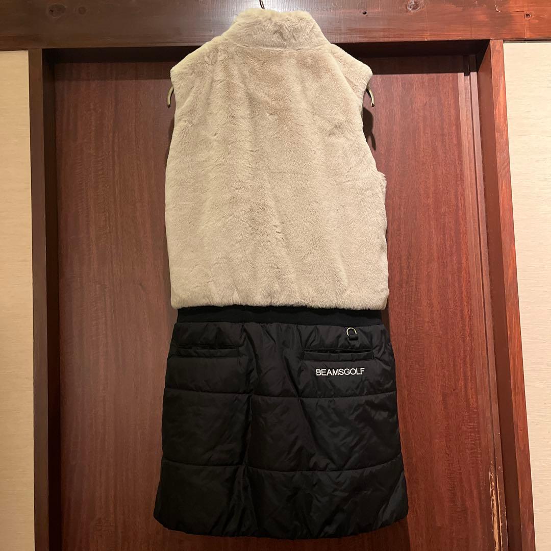 お値下げ中！ビームスゴルフ　beams golf ワンピース　ダウン　M