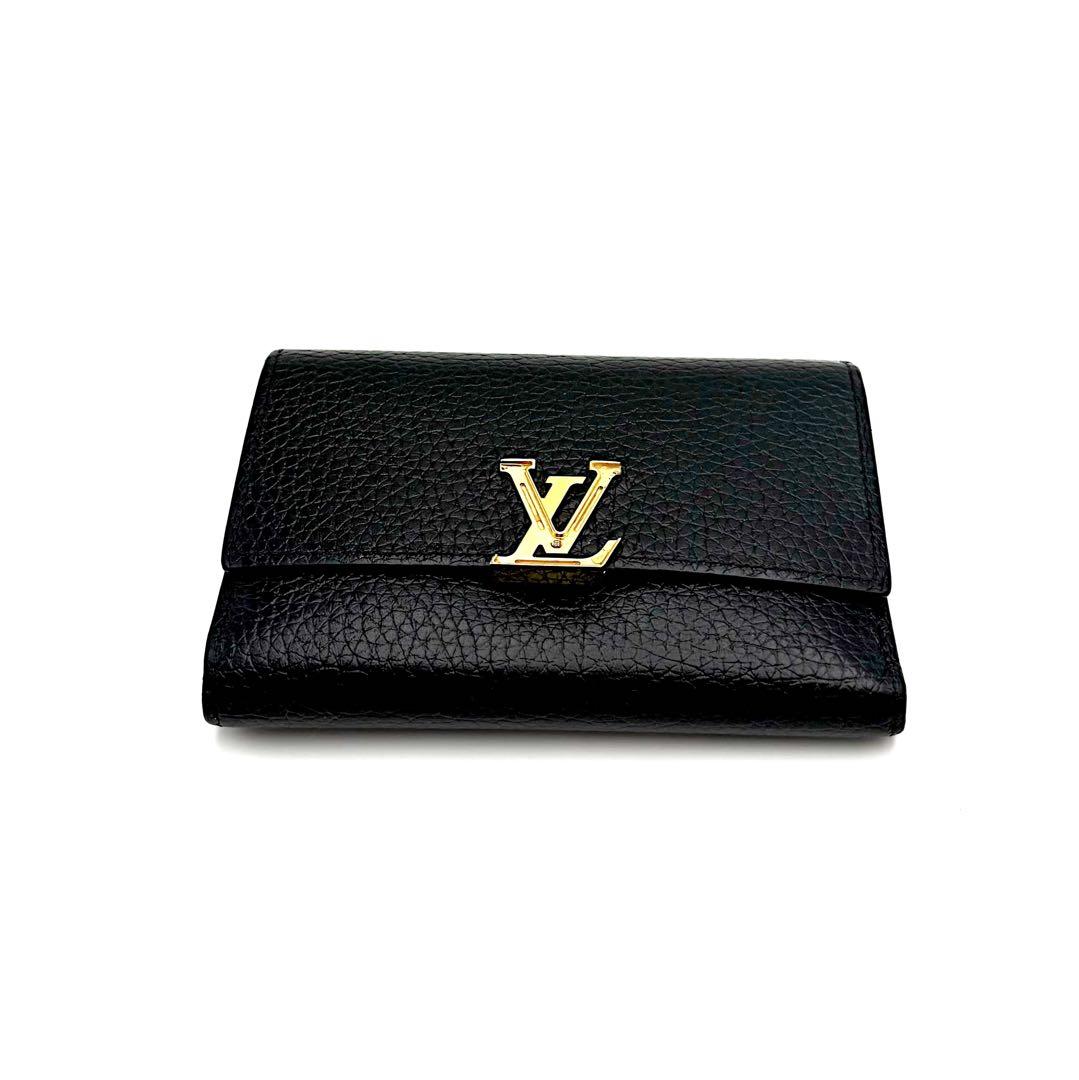 ルイヴィトンモノグラム トリヨン カプシーヌ ポルトフォイユ コンパクト 財布