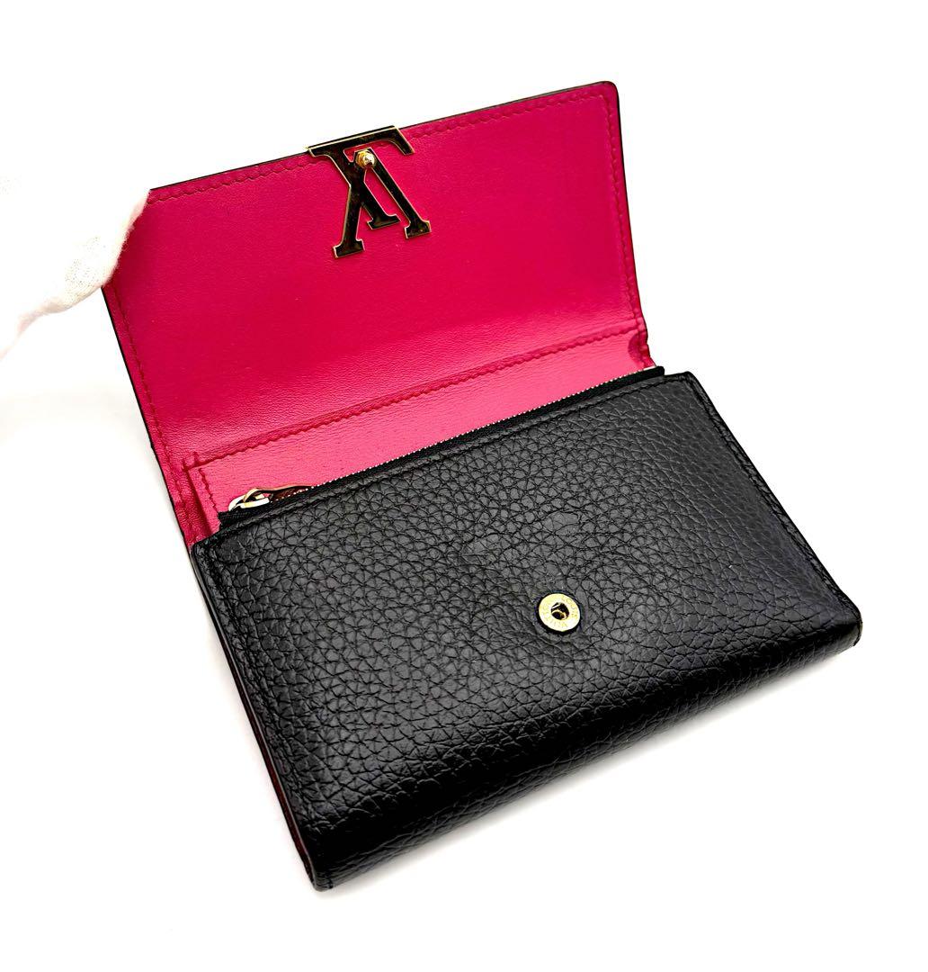 ルイヴィトンモノグラム トリヨン カプシーヌ ポルトフォイユ コンパクト 財布