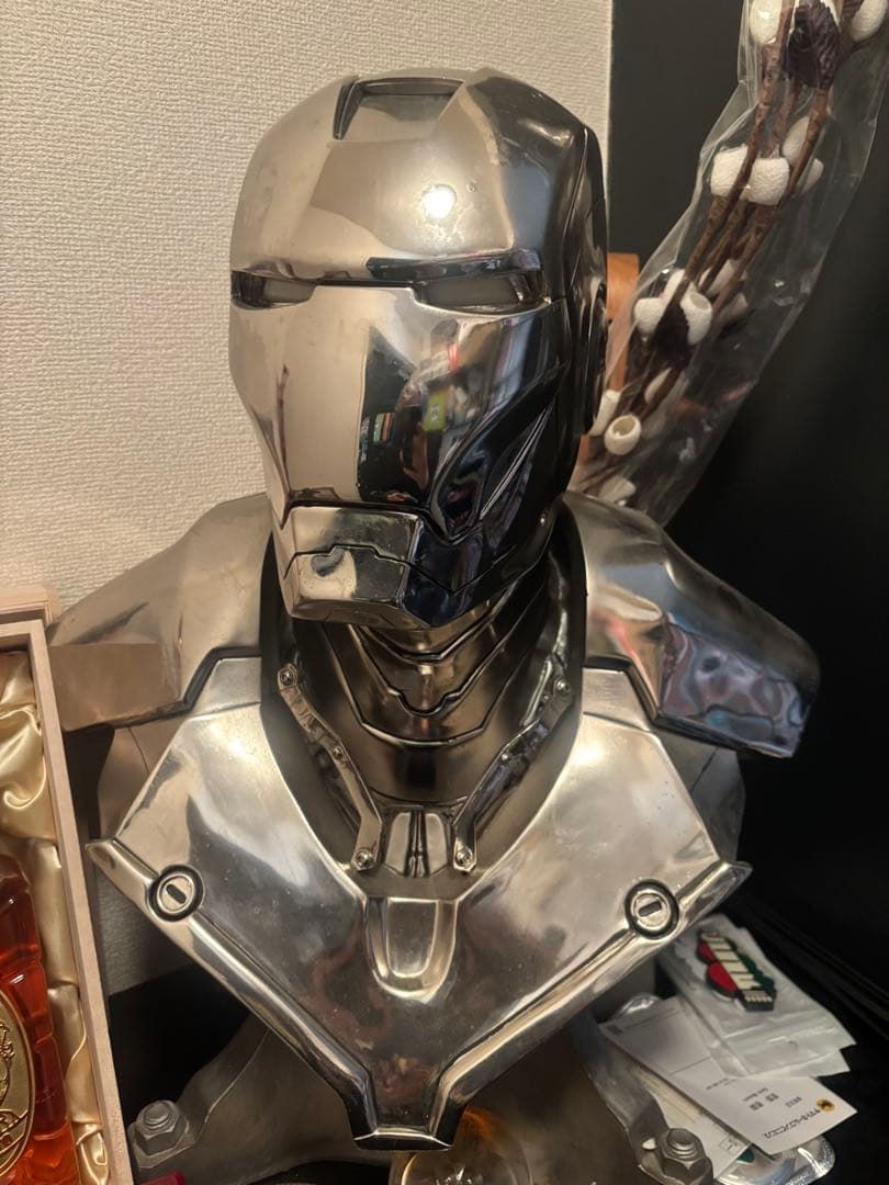 アイアンマン マーク2 1/1スケール ライフサイズバスト　マットシルバー送料込