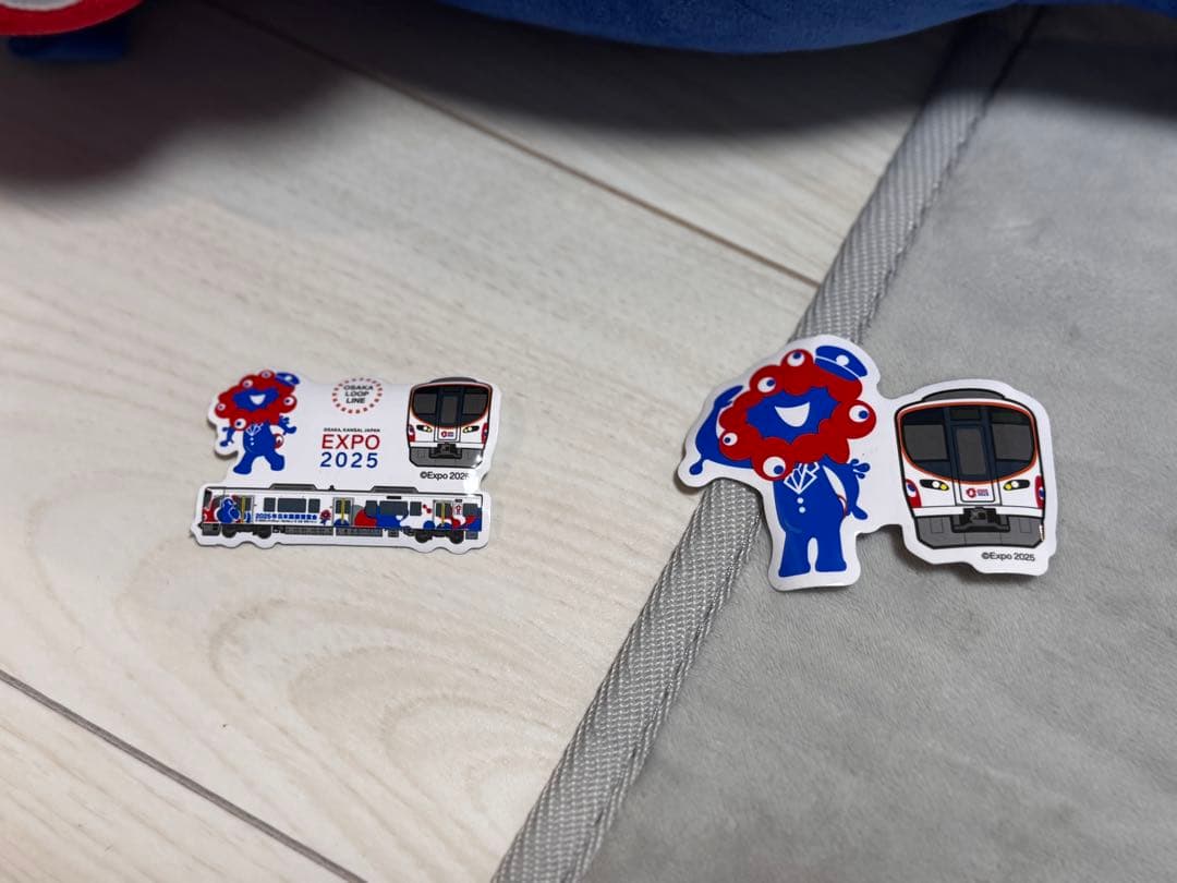 大阪万博 会場限定ミャクミャクくじ 2等　おまけのシール付き