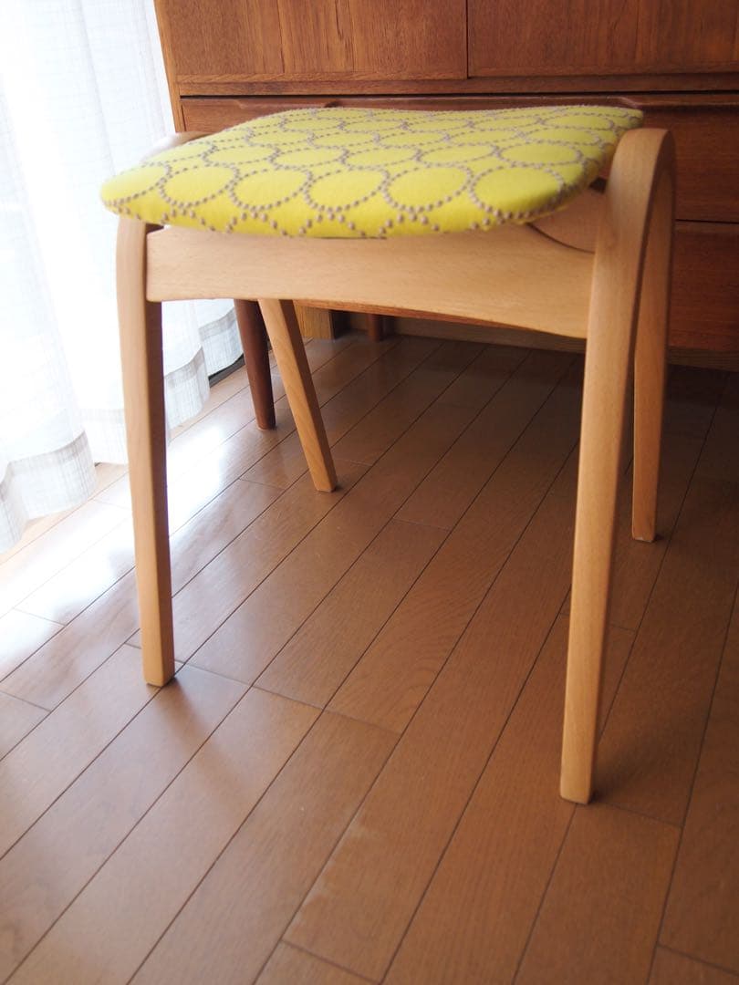 mopママさん専用 ミナペルホネン ハンドメイド 剣持 スツール 2脚セット